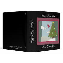 Snowy Scene Christmas Binder