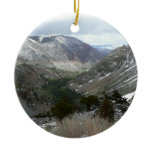 Snowy Sierra Nevada Mountains Ornament