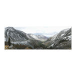 Snowy Sierra Nevadas Panoramic Canvas Print