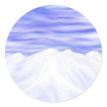 Snowy Sky stickers