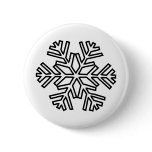 snowy snowflake winter icon pin