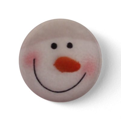 Snowy Snowman buttons