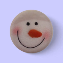 Snowy Snowman buttons