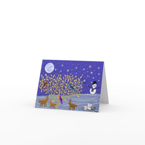 Snowy, Snowy Night Greeting Cards card
