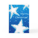 Snowy Stars - Christmas Card by wierka Snowy Stars - Christmas Card