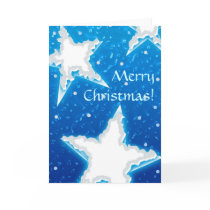 Snowy Stars - Christmas Card by wierka Snowy Stars - Christmas Card