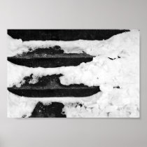 Snowy Steps Poster