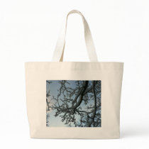 Snowy Tree Branch bags