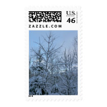 Snowy Trees postage by lifesphere Snowy Trees postage