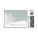 Snowy Trees postage by litabug Snowy Trees postage