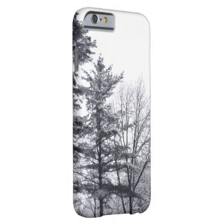 Snowy Trees: Vertical iPhone 6 Slim Case