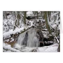 Snowy Waterfall cards
