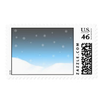 Snowy Winter postage by HighSierraFlower Snowy Winter postage