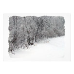 Snowy Woods Christmas Party Invitation