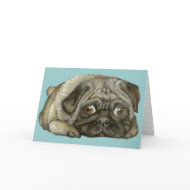 Snug as a pug card