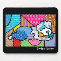 Snuggle Bear mousepads