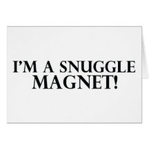Snuggle Magnet Greeting Card