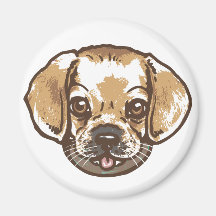 Snuggle Puggle Shirts and Gifts Refrigerator Magnet