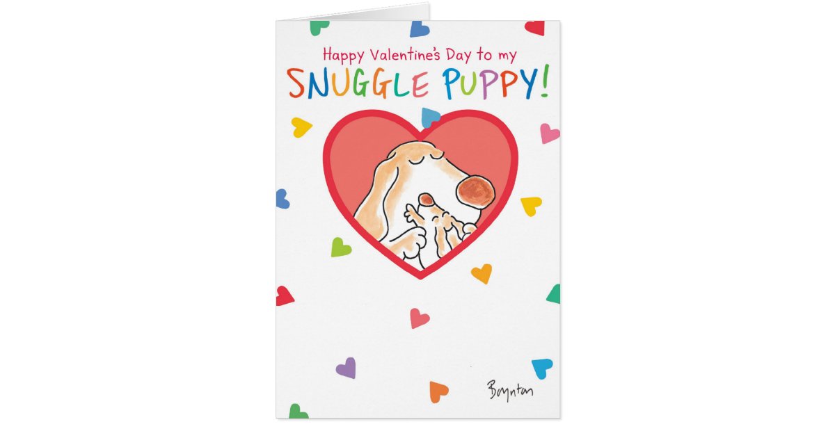 snuggle puppy heart