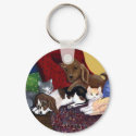 Snuggled Up keychains by SherryHolderHunt Snuggled Up keychains