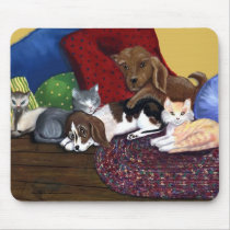 Snuggled Up mousepad