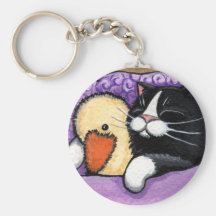 Snuggly Duck Keychain