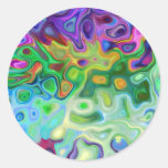 So abstract 4.1 round sticker