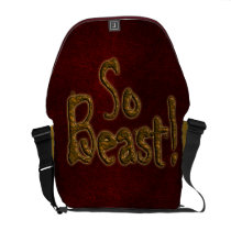 So Beast Messenger Bag