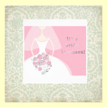 So Chic Bridal Luncheon invitation invitations