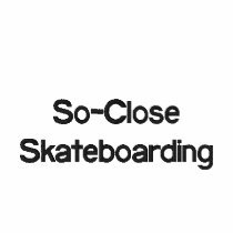 So-Close Skateboarding Dress T-Shirt embroidered shirts