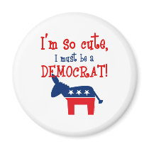 So Cute Democrat Magnet