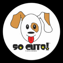 So Cute! Doggy Sticker stickers
