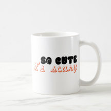 so cute it's scary mug