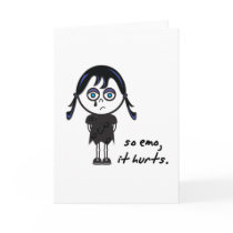 so emo girl cards