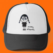 so emo girl hats