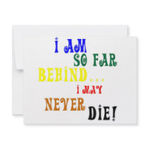 So Far Behind invitations by kiminperu So Far Behind invitations