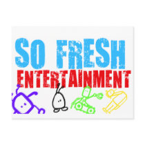 So Fresh Ent. Robotic Land postcards