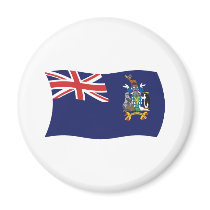 So Georgia And Sandwich Flag Magnet