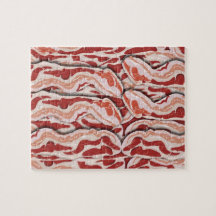 So Good Bacon Pattern Jigsaw Puzzles
