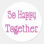 So Happy Together Love Wedding Sticker
