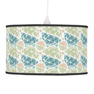 So Hexy Pendant Lamp in Shades of Green
