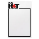 So Hot stationary, customize stationery
