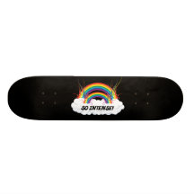 SO INTENSE DOUBLE RAINBOW SKATEBOARDS