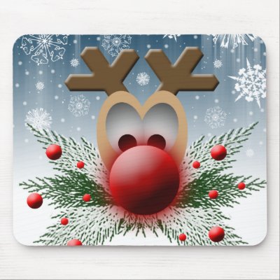 So It Glows Holiday Christmas Mousepad by TDSwhite