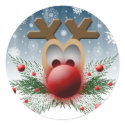So It Glows Holiday Christmas Sticker
