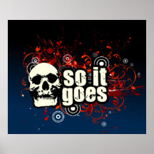 So It Goes Poster $24.95