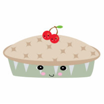 so kawaii cherry pie photo sculptures