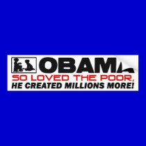 So Loved The Poor! bumper stickers