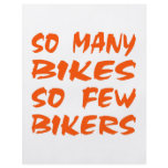 So Many Bikes So Few Bikers flyers