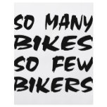 So Many Bikes So Few Bikers flyers